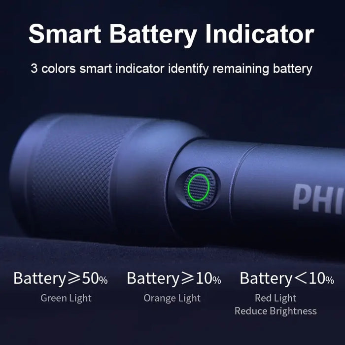 Philips Usb c Rechargeable Flashlight