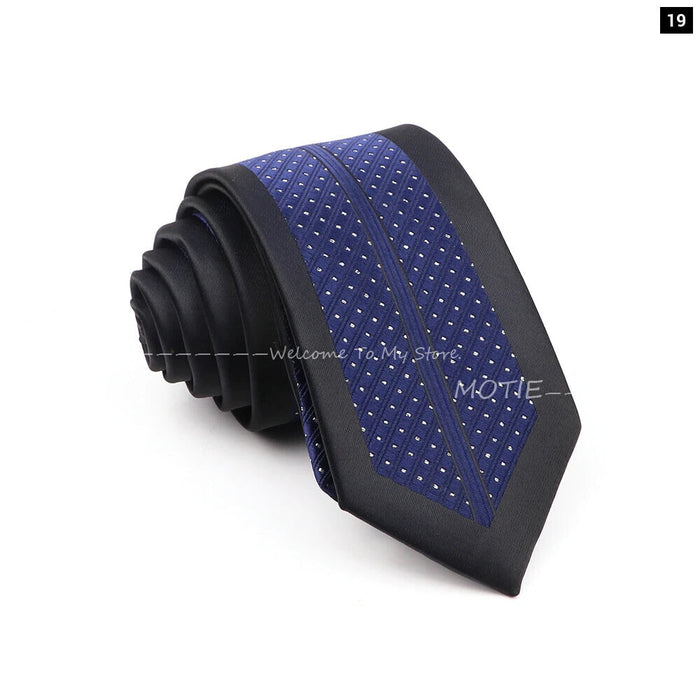 Mens Purple Geometric Tie For Weddings