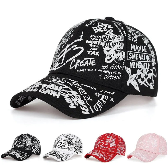 Printed Snapback Baseball Cap / Hat For All Seasons