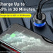 Baseus 65w Pps Car Charger For Laptop And Phone