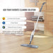 360 Degree Handle Wooden Floor Mop With Reusable Microfiber