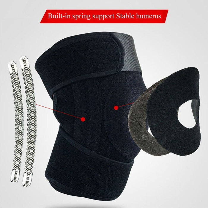 1Pc Open Patella Knee Brace Sleeves for Running Basketball Relieves Pain