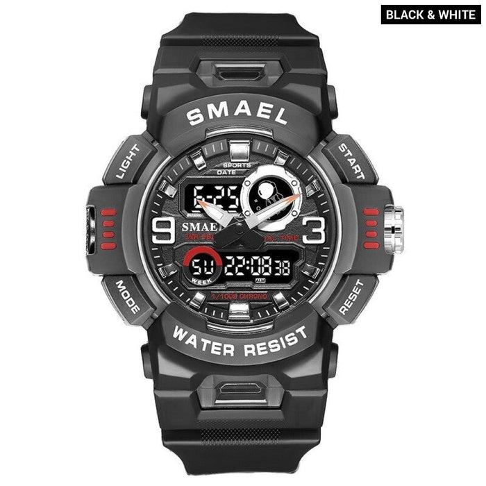 Sport Watches Digital Watch Led 50m Waterproof Military