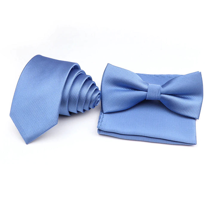 Classic Striped Tie Set For Business And Weddings