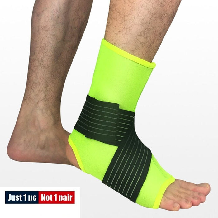 1Pc Ankle Support Brace with Adjustable Strap For Running Walking Hiking