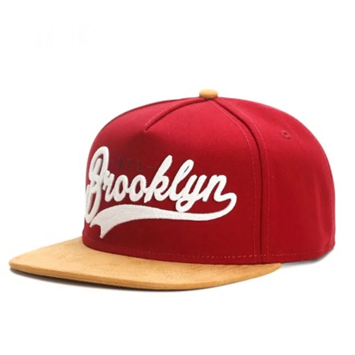 Brooklyn Embroidery Hip Hop Hat Unisex Outdoor Baseball Cap