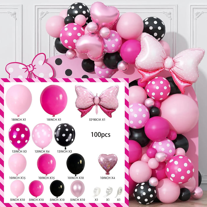 Rainbow Coloured Balloon Arch For Candy Sweet Birthday Party Decorations Donut Grow Ice Cream Birthday Party Decorations