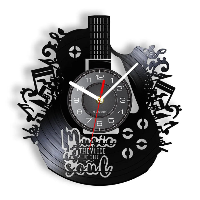 Musical Quote Wall Clock