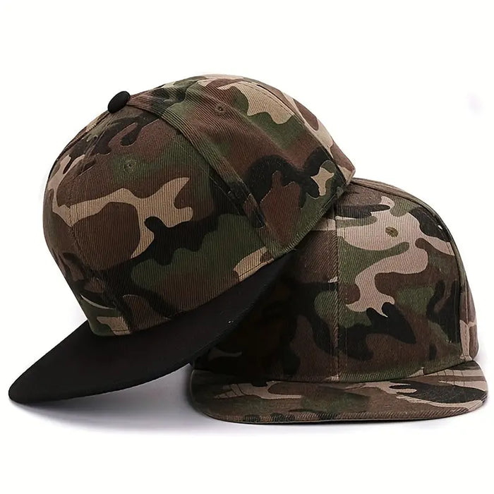 Adjustable Camo Baseball Cap / Hat For Outdoor Wear