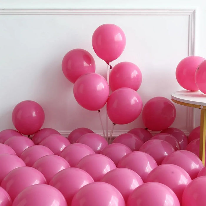 116Pcs Tropical Hawaiian Themed Balloon Garland Kit - Pink Blue And Rose Red Themed Birthday Party Summer Party Decor