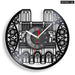 French Triumphal Arch Vinyl Record Clock