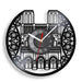 French Triumphal Arch Vinyl Record Clock