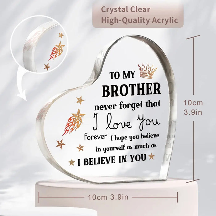 Brother Gifts Acrylic Keepsake For Father's Day/Birthday