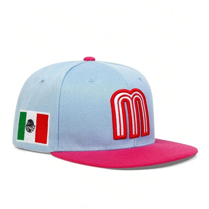 Adjustable Letter M Embroidery Baseball Cap / Hat