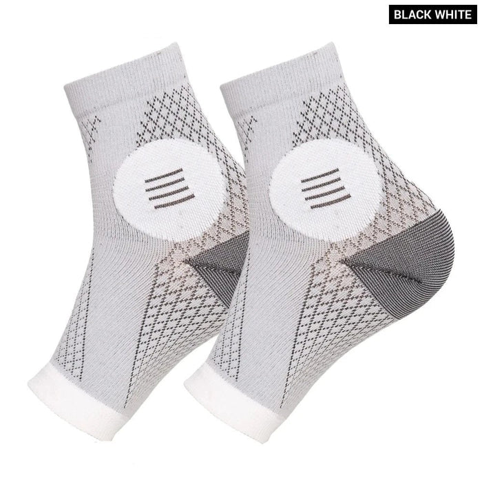 1Pair Peripheral Neuritis Compression Diabetic Toeless Socks For Ankle Gout