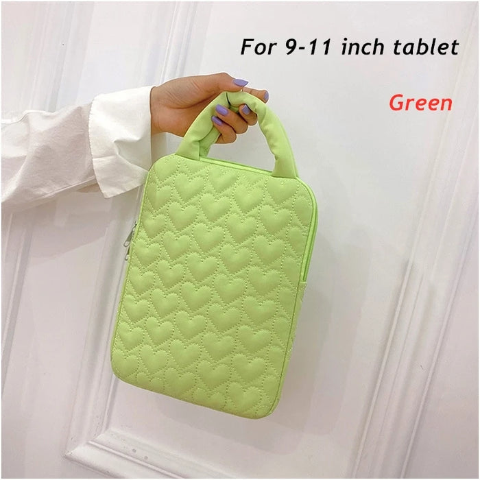 For Macbook Air Pro Ipad 9,10,11" Mid Tablet Notebook Womens 13.3,14,15.6 Inch Case Laptop Bag