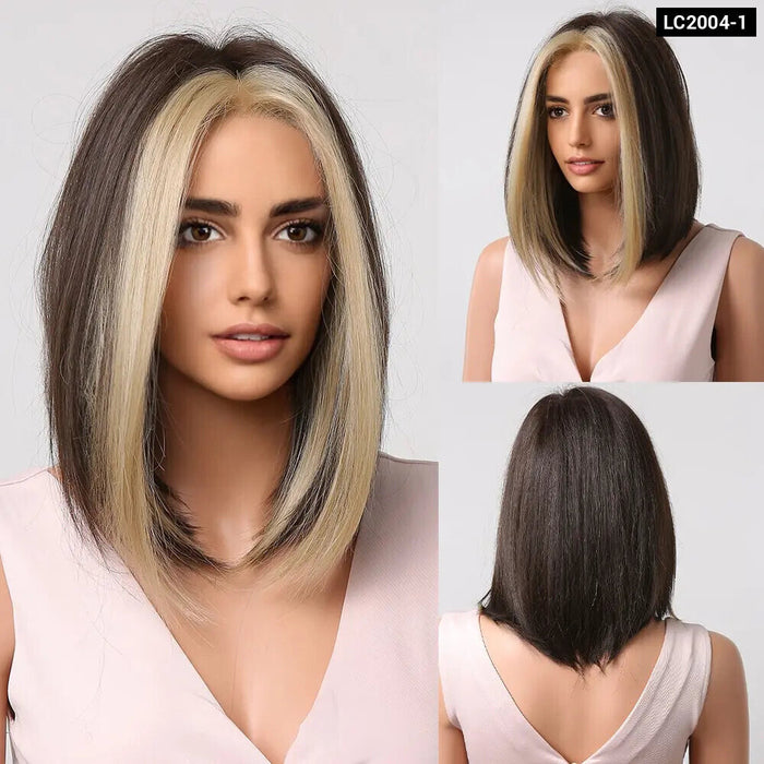 Short Straight Bob Synthetic Wig