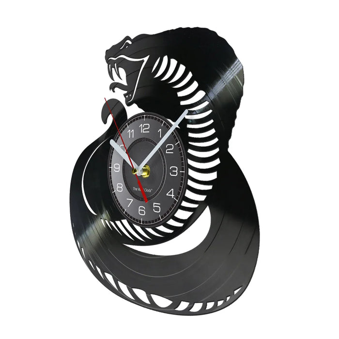 King Cobra Vinyl Record Wall Clock