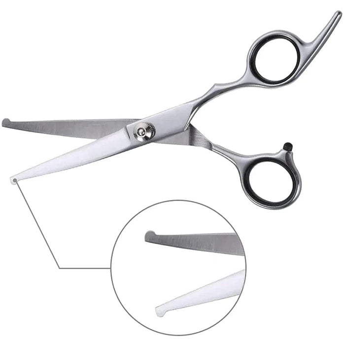 Stainless Steel Curved Dog Scissors Professional Grooming