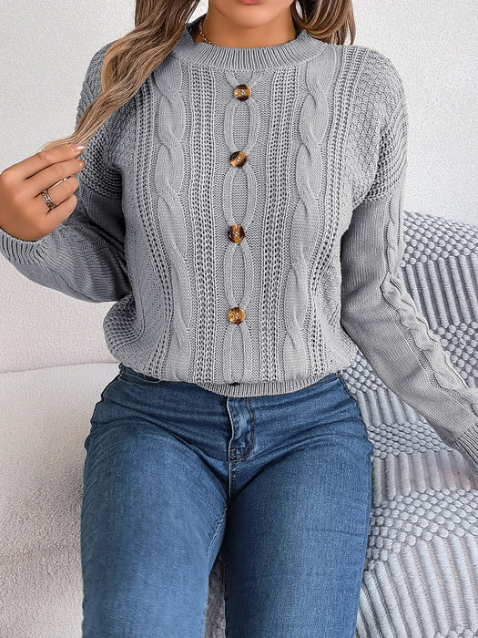 Knitwear With Buttons