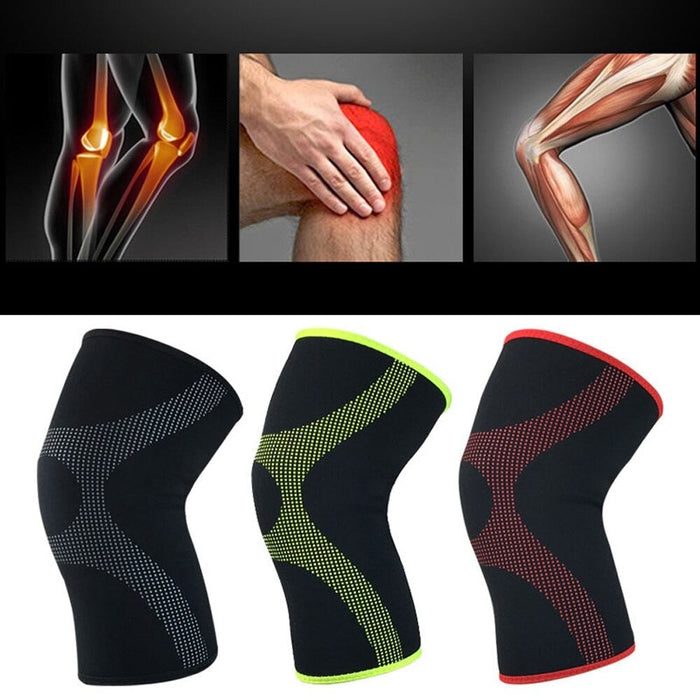 1Pc Knee Brace Compression Sleeve For Running Joint Pain Relief