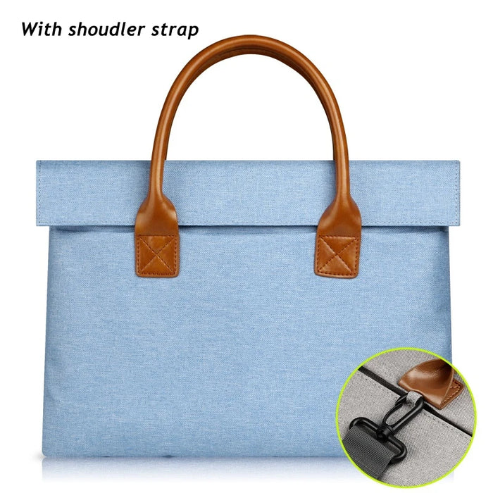 For Macbook Air Pro M1 13,14.15.6 Inch Shoulder Messenger Handle Case Laptop Bag