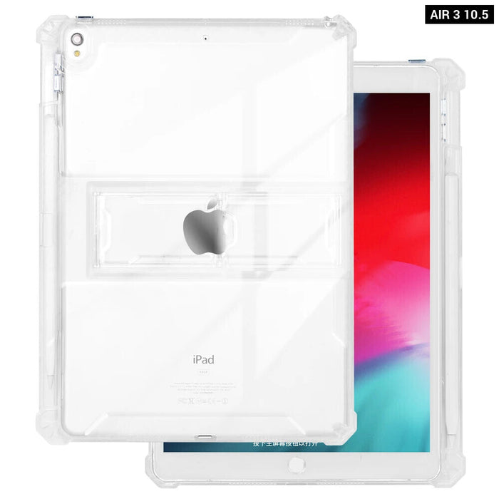 Tpu Stand Case For Ipad 10 9 10Th Protective Cover For Ipad 9.7 Pro 11 10.5 Air 5 4 3 10.2 9Th 8Th 7Th Gen Pro 12 9 Mini 6