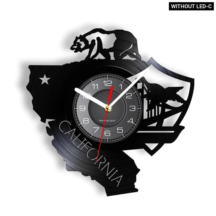 California Republic Wall Clock