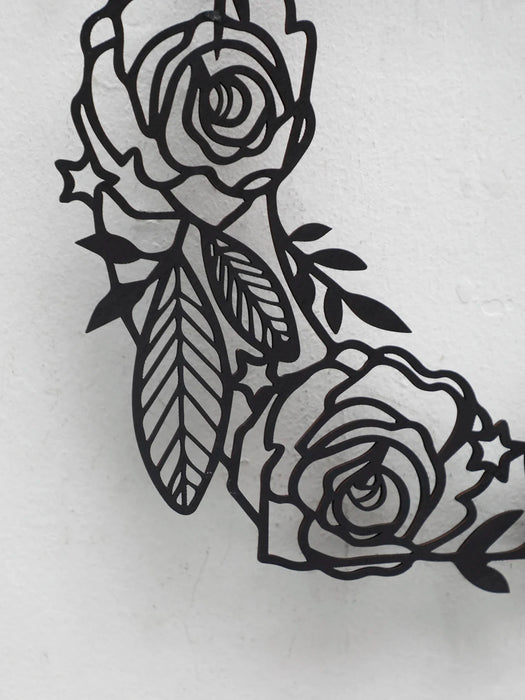 Boho Rose Wall Art Decor