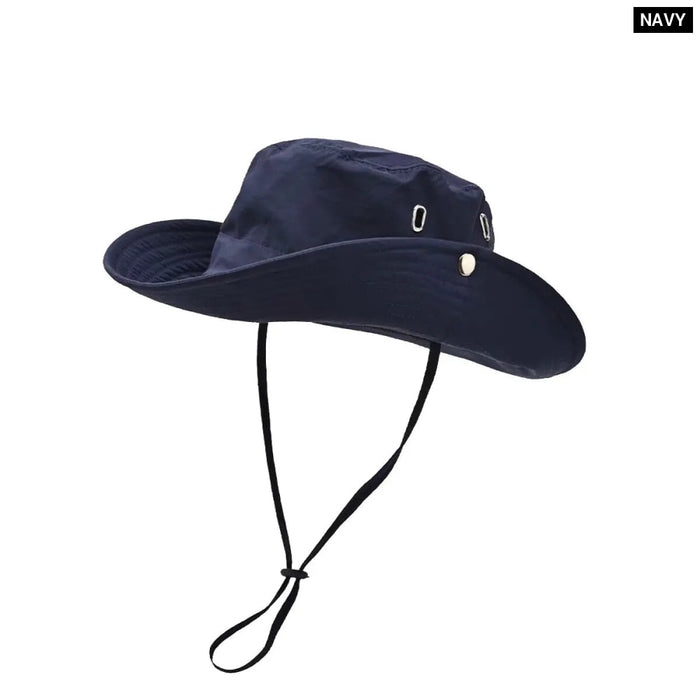 Quick Dry Silver Bucket Hat For Outdoor Adventures