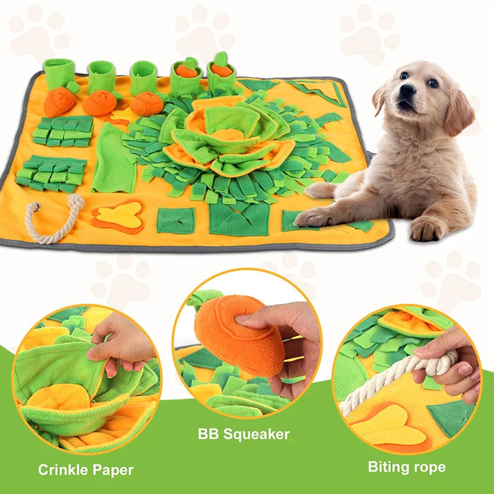 Dog Snuffle Mat Interactive Pet Feeding Pad