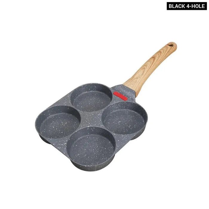 Non Stick Steak Egg Omelette Pan With Wooden Handle