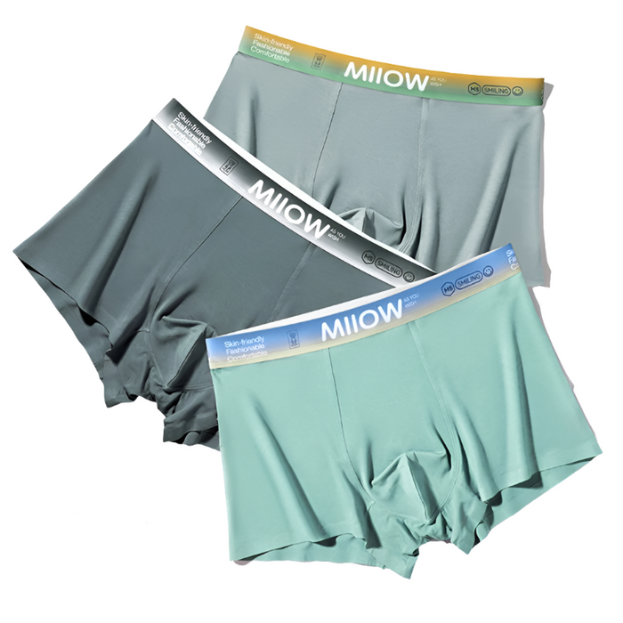 Pack Of 3 Antibacterial Modal Boxer Shorts For Men