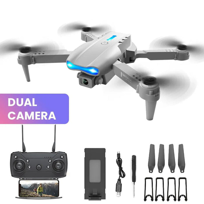 Foldable 4K Drone Camera With Wifi Rc Control