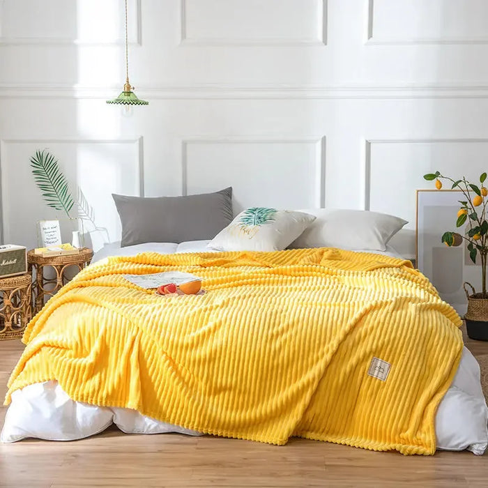 Soft Hugging Blanket For Sofas And Beds