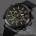 Men’s Silicone Digital Analog Date Calendar Display Dual