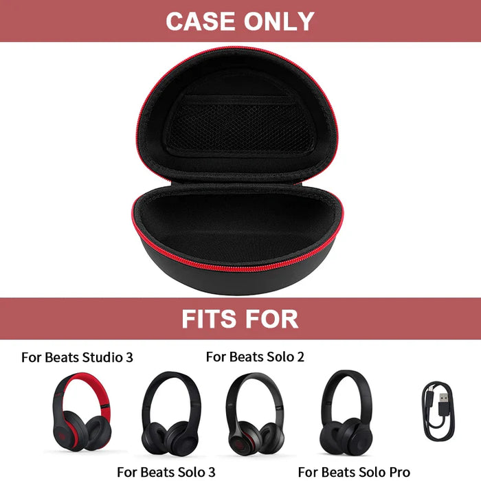 Premium Case For Beats Studio Pro/Solo3/Studio3/Solo2/Solo Pro