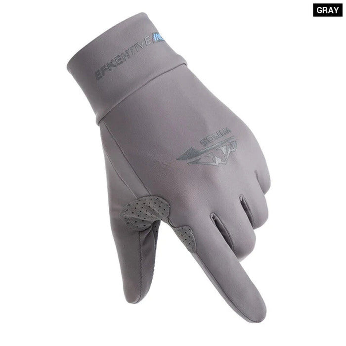 Breathable Touchscreen Cycling Gloves For Summer Outdoor