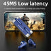 5pcs/2pcs/10pcs Wireless Bluetooth 5.3 Xkt08 Gaming Tws Low