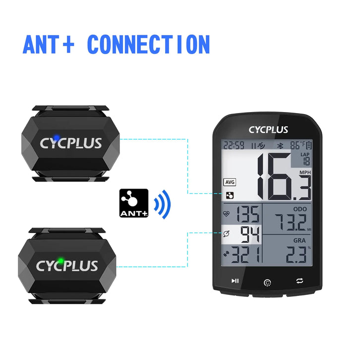 Cycplus Dual Sensor Speedometer For Xoss Bike Computer