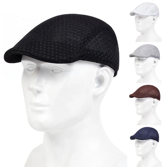 Breathable Mesh Sboy Cap / Hat For Men