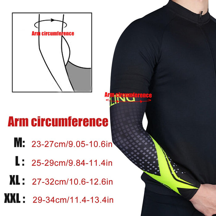 2Pcs/Pair Anti-UV Sun Protection Arm Sleeves For Running Basketball