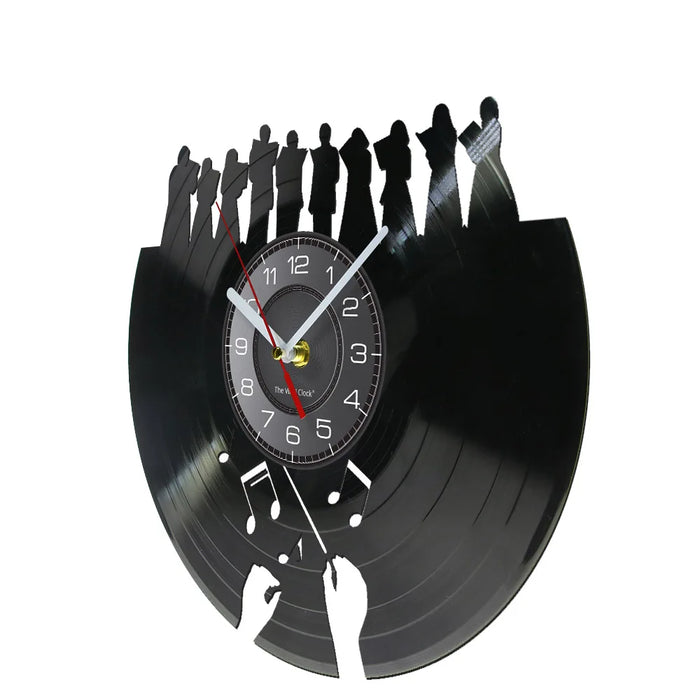 Minimalist Musician Wall Clock