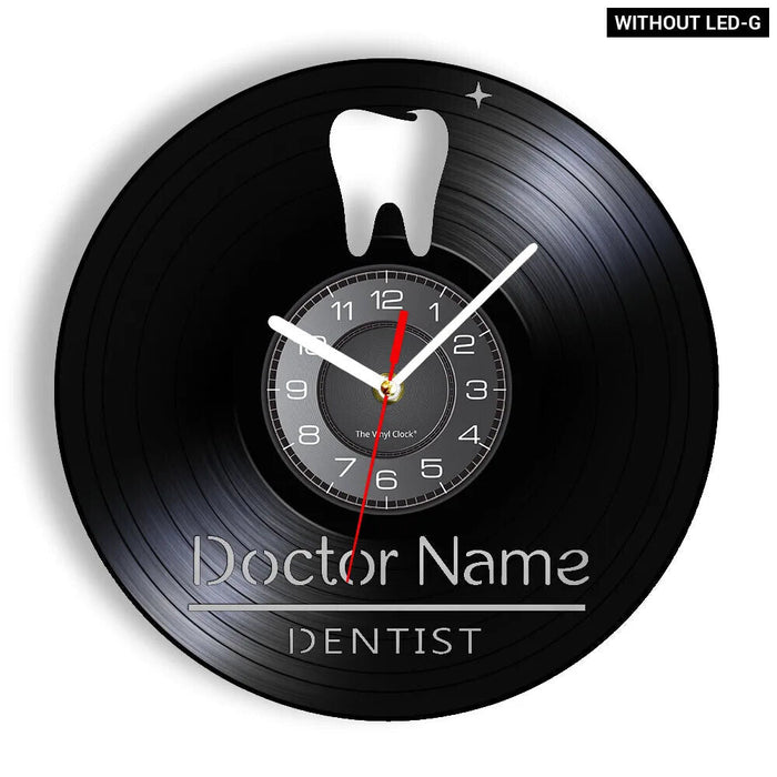 Modern Dental Wall Clock