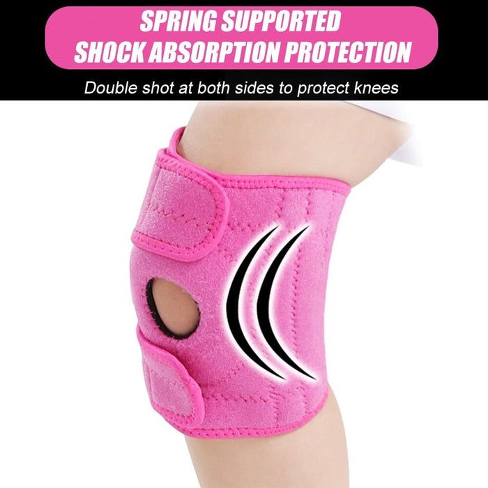 Adjustable Knee Brace with Silicone Pads for Cycling Basketball Football