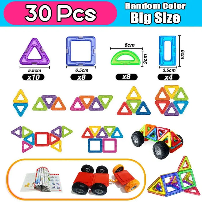 Big Magnetic Building Blocks