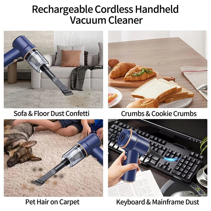 Portable Cordless Air Duster And Vacuum