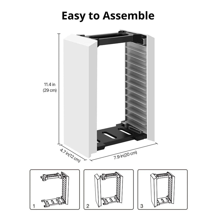 Vertical Game Disc Tower For Ps4/ps5/xboxone