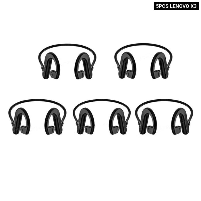 5Pcs Wireless Bluetooth X3 Air Conduct X4 / X3Pro Bone Conduction Sports Earphones With Mic