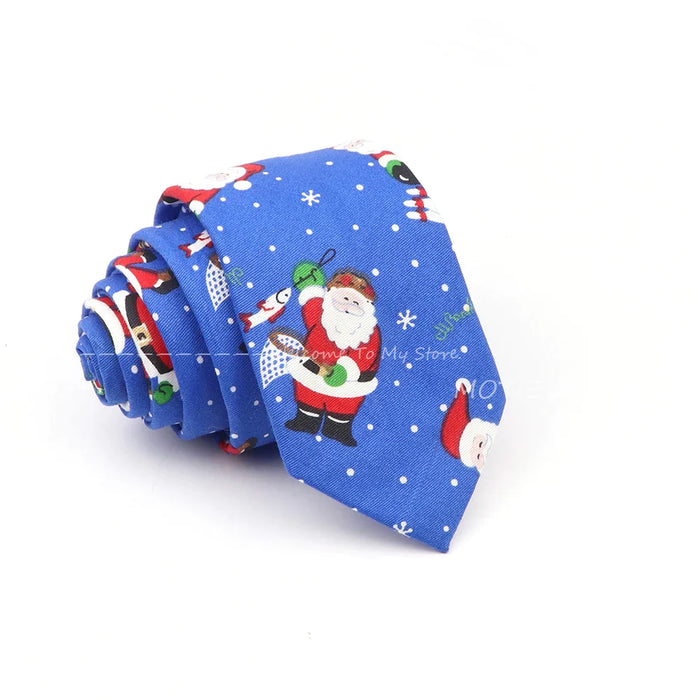 Christmas Cotton Ties For Men Festive Neckwear For Weddings Parties And Gifts